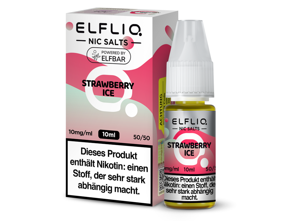 Elfbar ELFLIQ Nikotinsalz 10mg/ml | Strawberry Ice