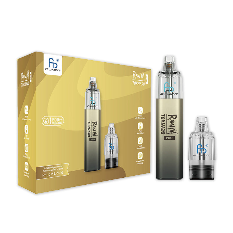 RandM Tornado Pro Podkit - Grey Gunmetal