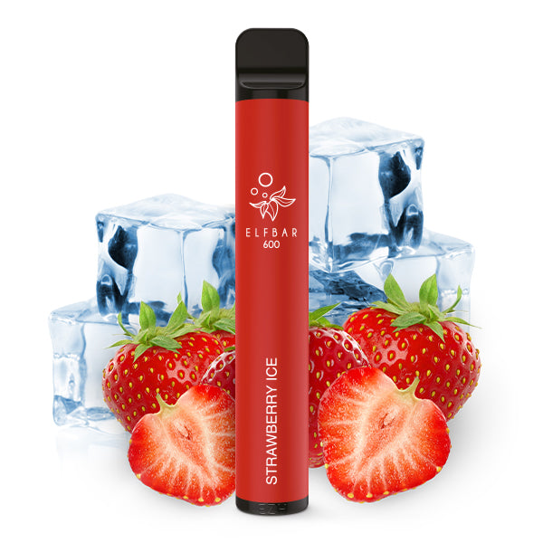 Elfbar 600 | E-Zigarette 2% Nikotin | Strawberry Ice
