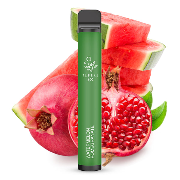 Elfbar 600 | E-Zigarette 2% Nikotin | Watermelon Pomegrenate