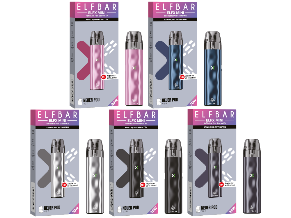 Elfbar Elfx Mini E-Zigaretten Set