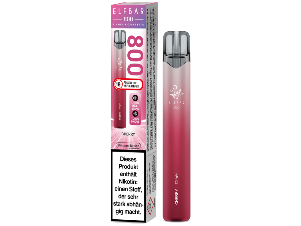 Elfbar 800 E-Zigarette 20 mg/ml | Cherry