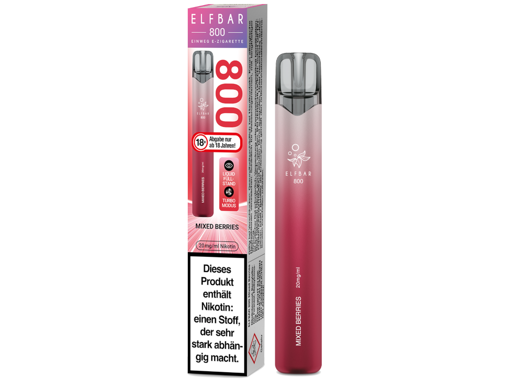 Elfbar 800 E-Zigarette 20 mg/ml | Mixed Berries