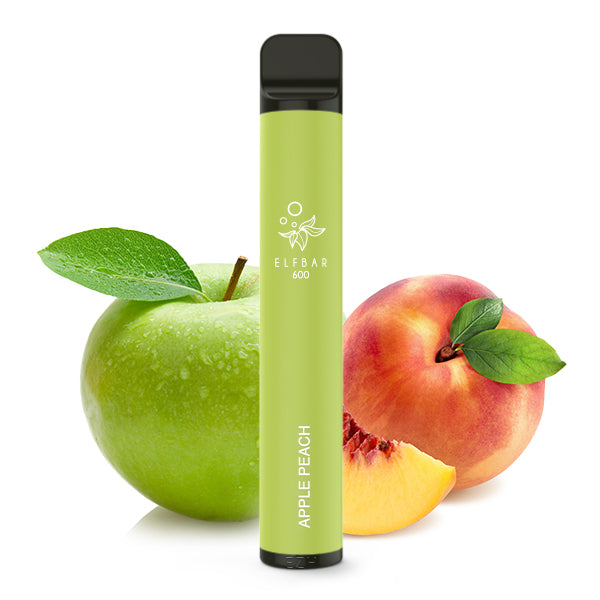 Elfbar 600 | E-Zigarette 2% Nikotin | Apple Peach