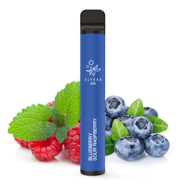 Elfbar 600 | E-Zigarette 2% Nikotin | Blueberry Sour Raspberry