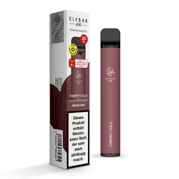 Elfbar 600 | E-Zigarette 2% Nikotin | Cherry Cola