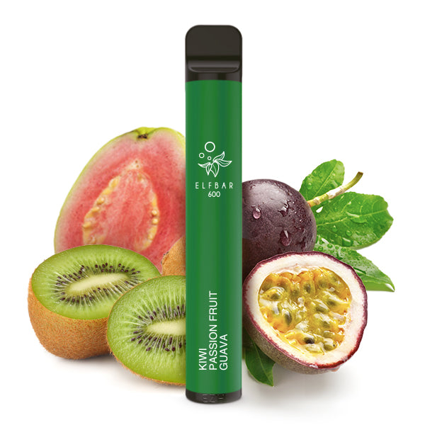 Elfbar 600 | E-Zigarette 2% Nikotin | Kiwi Passion Fruit Guava
