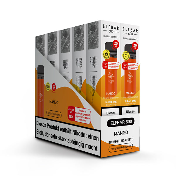 Elfbar 600 | E-Zigarette 2% Nikotin | Mango