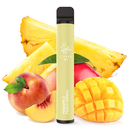 Elfbar 600 | E-Zigarette 2% Nikotin | Pineapple Peach Mango