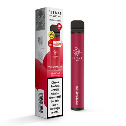 Elfbar 600 | E-Zigarette 2% Nikotin | Watermelon