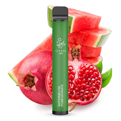 Elfbar 600 | E-Zigarette 2% Nikotin | Watermelon Pomegrenate