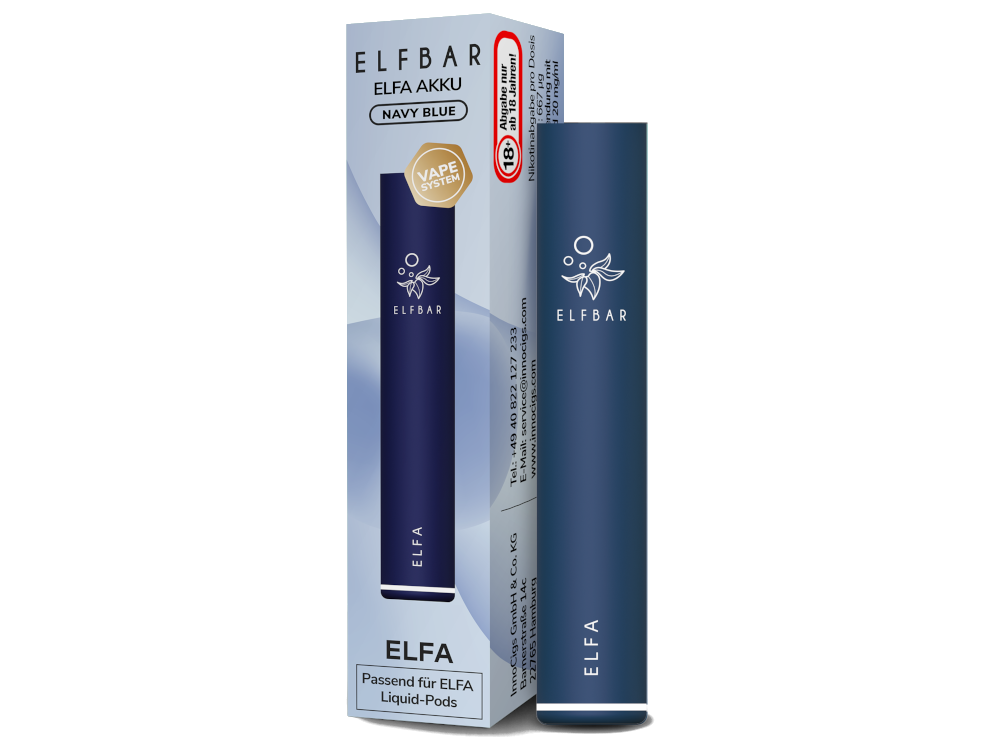 Elfbar Elfa Akku Navy-Blau