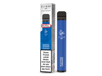 Elfbar 600 | E-Zigarette 2% Nikotin | Blue Razz Lemonade