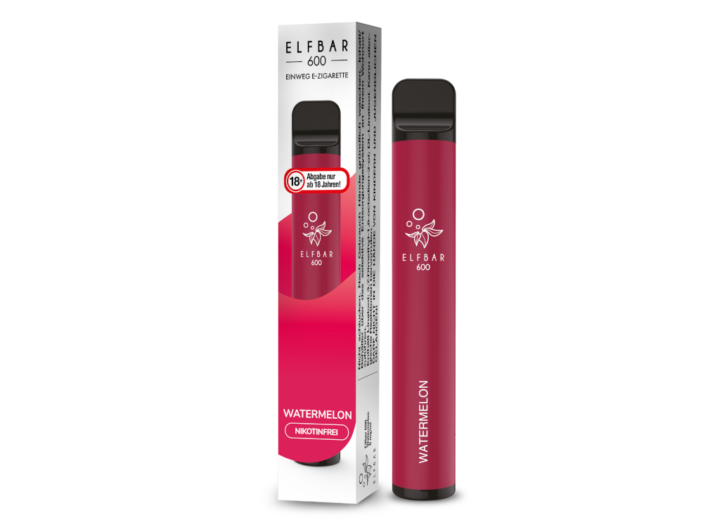Elfbar 600 | E-Zigarette Nikotinfrei | Watermelon
